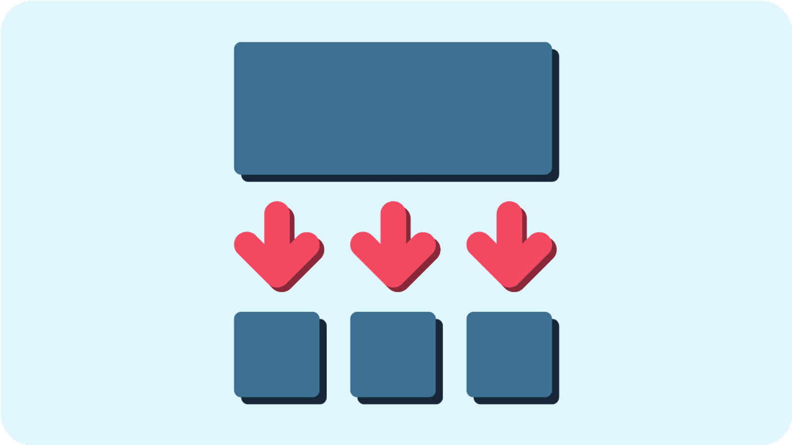 An abstract image showing how parsing can structure raw data.
