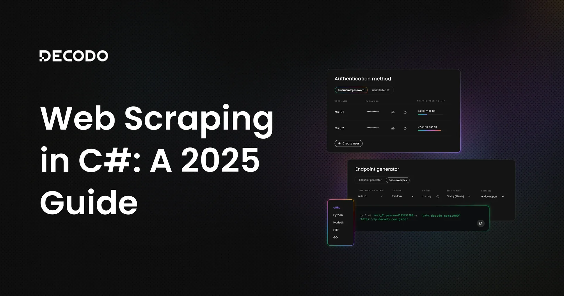 C# Web Scraping Guide 2026: Zero to Production