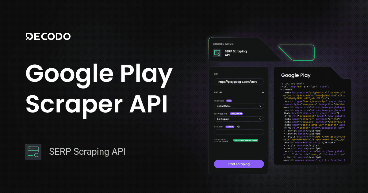 Google Play Scraper API – Free Plan